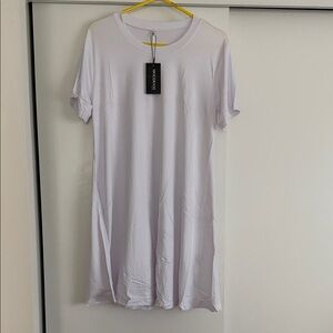 White T-Shirt Dress